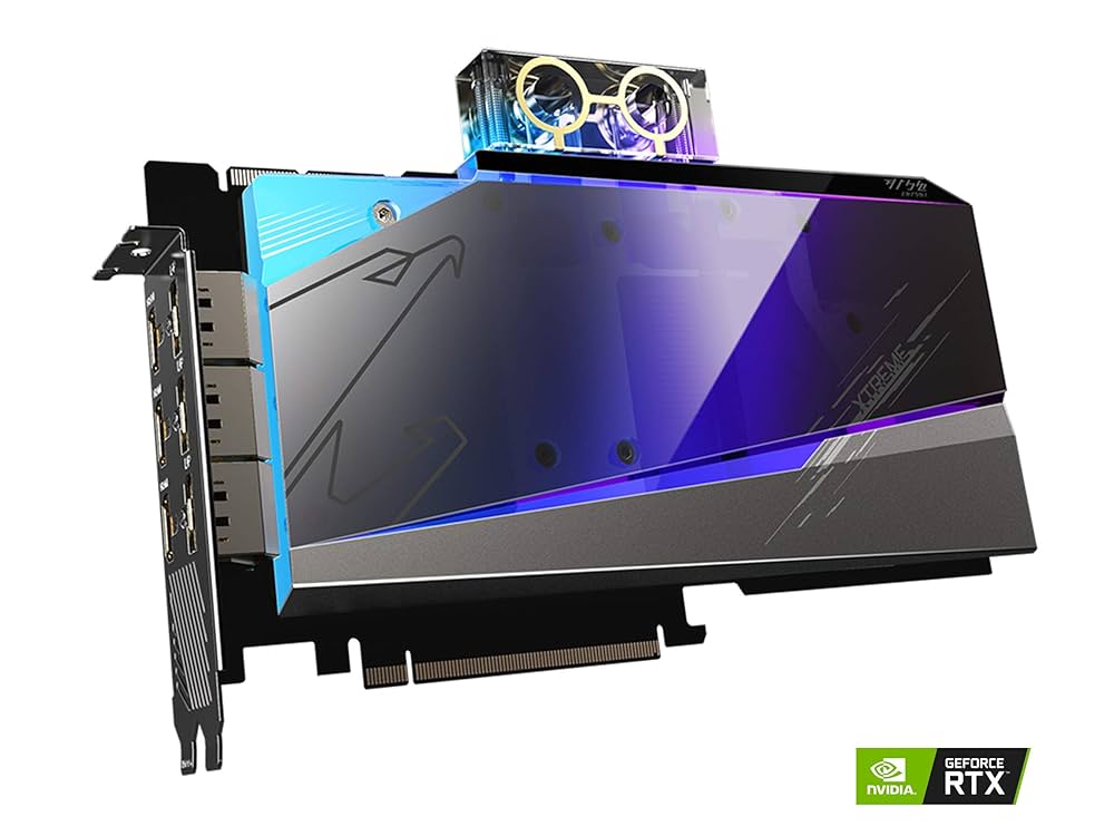 AORUS RTX 3090 WB 24GB 水冷専用 AORUS GeForce RTX™ 3090 XTREME WATERFORCE 24G 主な特徴